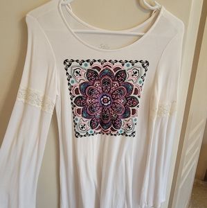 Long sleeve girls T shirt